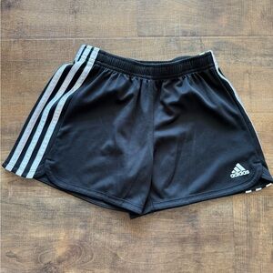 Adidas Black and White Athletic Shorts